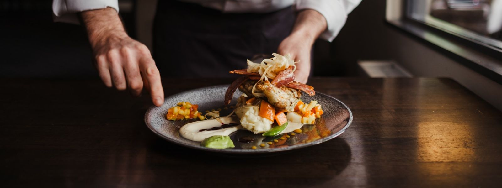 Chef Plating Main Course